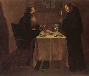unknow artist St.Benedict's Supper painting